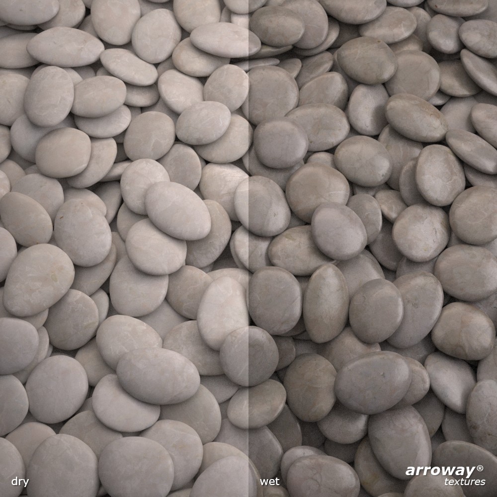 Gravel Stone Texture (gravel stone 043) - Arroway Textures