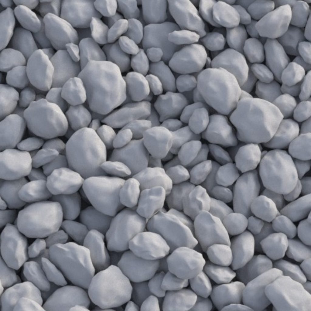 3D Gravel Mesh (gravel base 03) Arroway Textures