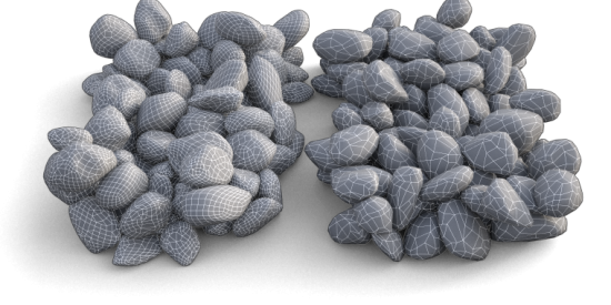 Gravel #1, Scale vs. Resolution Gravel #1, Scale vs. Resolution